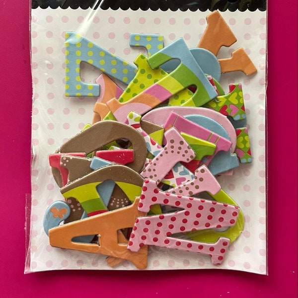 Chipboard Letters Etsy