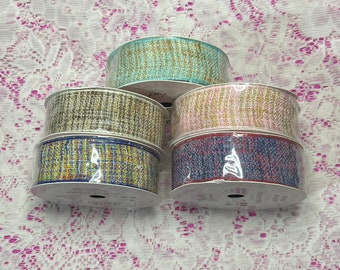 Burlap Ribbon By The Roll