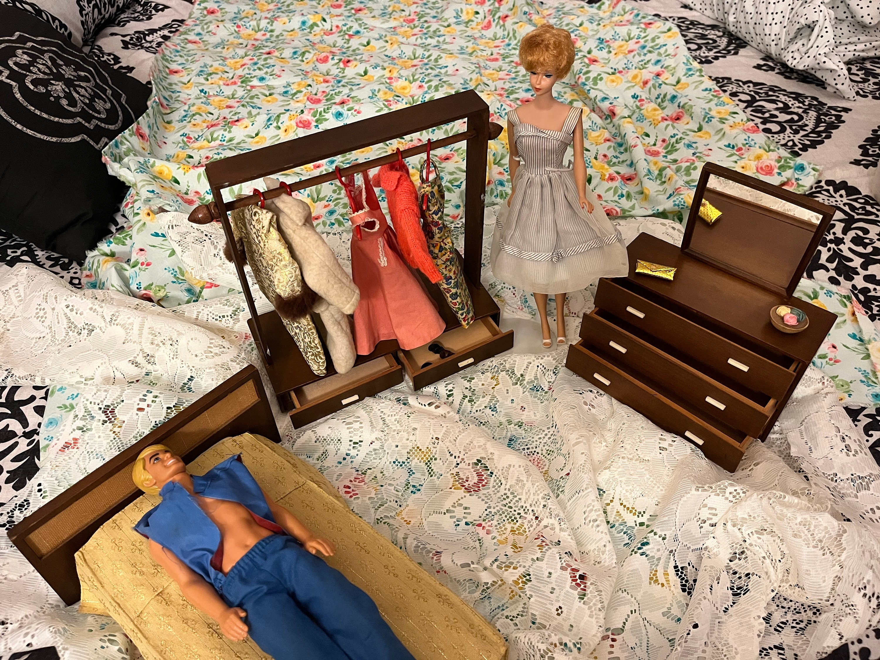 セットアップ BARBIE 1958 Mattel FURNITURE MODERN Modern 1958