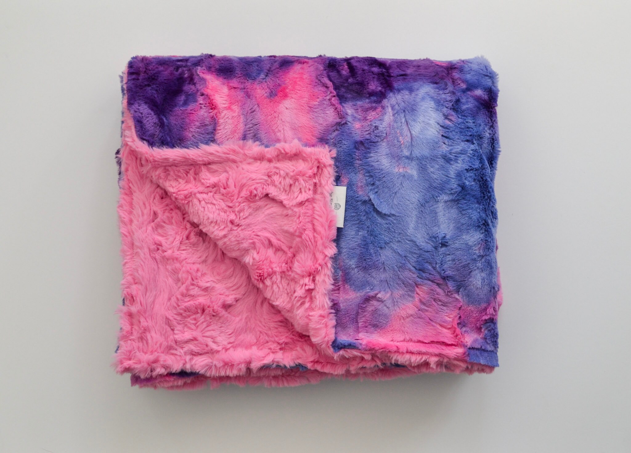 Pink Tie Dye Child Blanket Blanket Tie Dye Blanket Minky Etsy UK