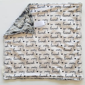So Very Loved Lovey, Lovey, Minky Lovey, Faux Fur Lovey, Girl Lovey, Girl, Boy Lovey, Boy, Baby Gift