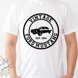 American Classic Ford Mustang Adult T-Shirt