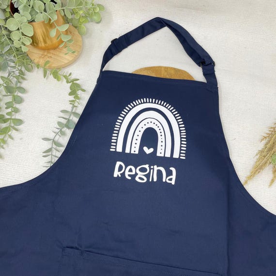 Personalisierte Kinderschürze Mit Taschen – Wasserfest, Verstellbar – Für Malen, Basteln & Backen