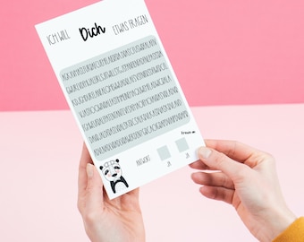 Ask your godmother - Puzzle - Digital download - print yourself - DIY Will you be my godmother?