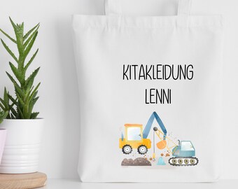 Wechselwäsche Beutel Tasche Kita Jungs - personalisiert - viele neue Designs