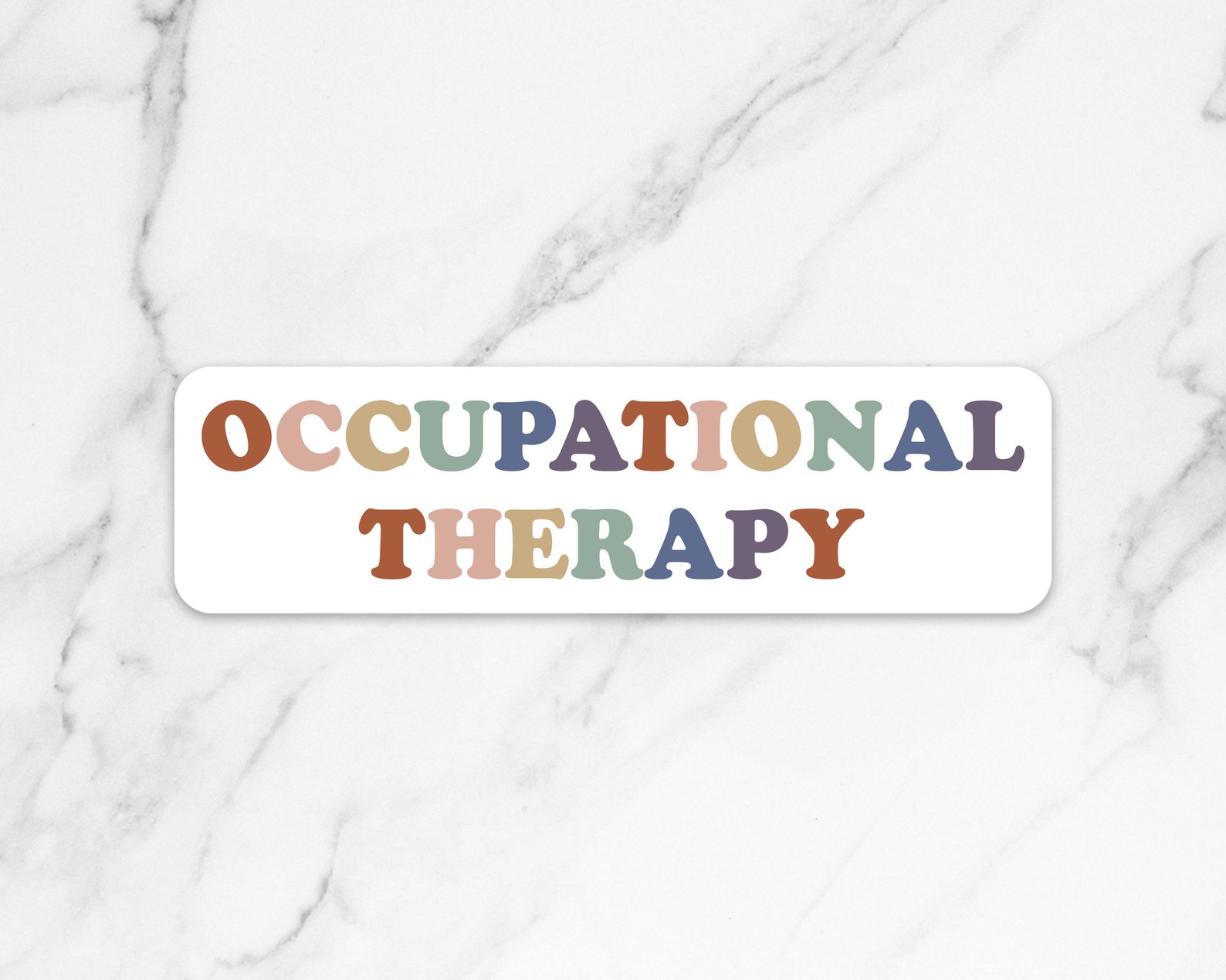 Rainbow OT Sticker Occupational Therapist OT Future OT Etsy
