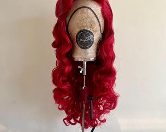 Ariel Mermaid style lace front wig| Made to order| Cosplay| Fancy Dress| Party