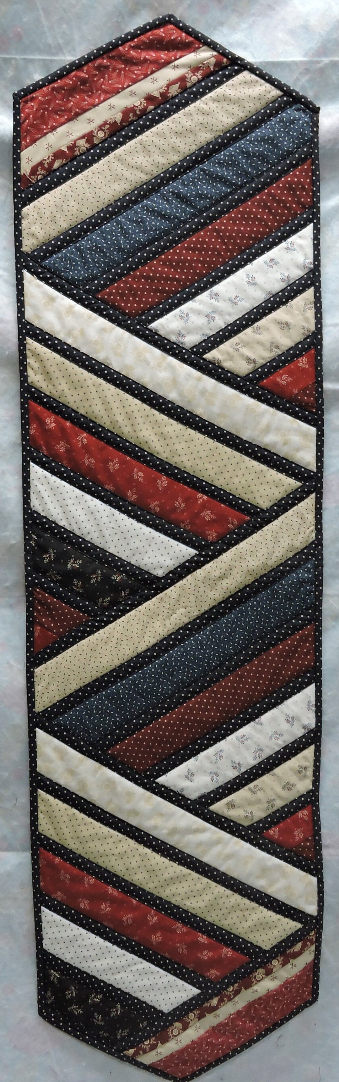 Greased Lightening Patriotic Quilted Table Runner Etsy