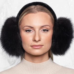 リアルファー　イヤーマフ イヤーマフ 耳当て リアルファー フォックス (イヤーマフ