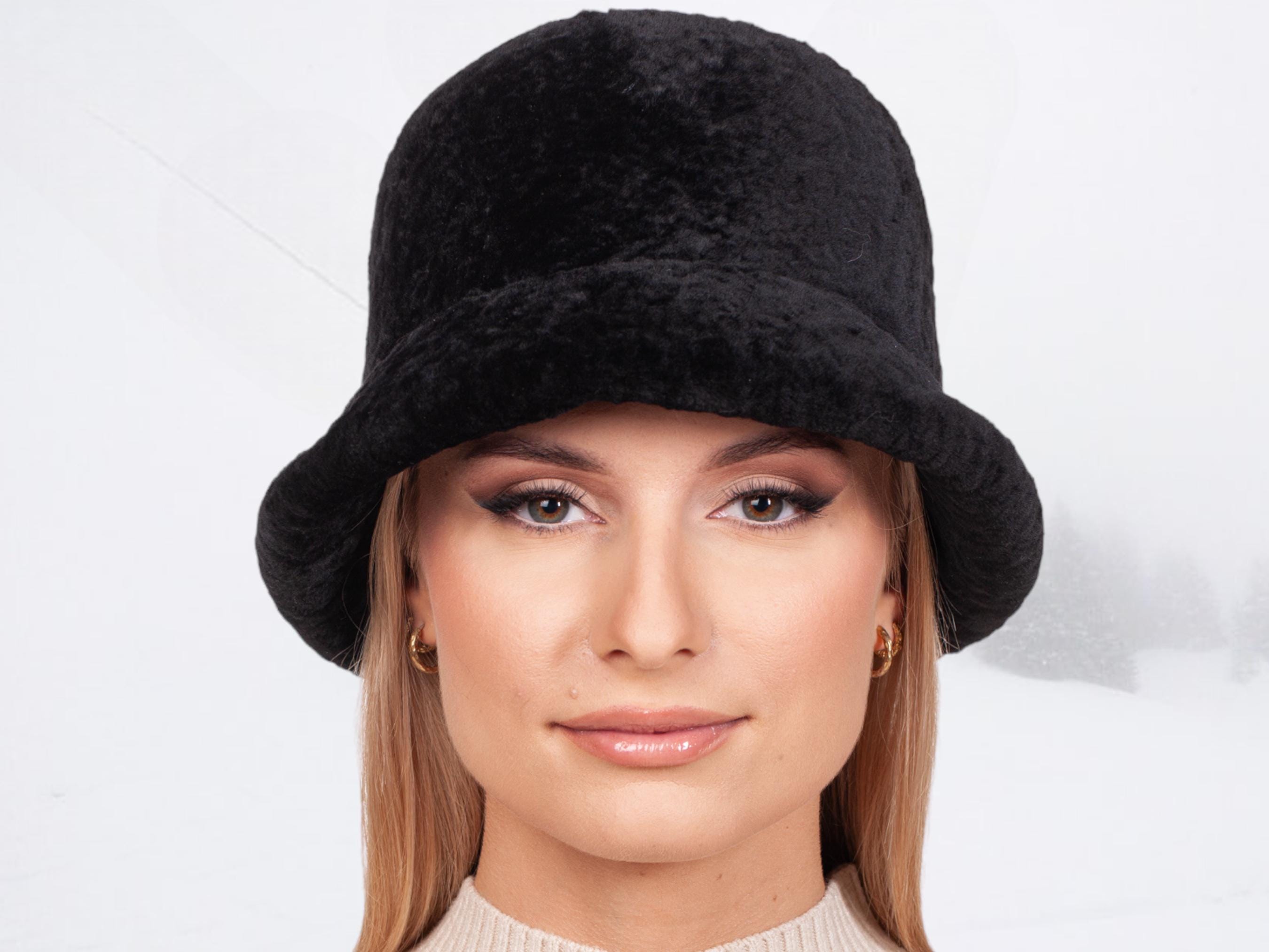 Genuine fur bucket hat Mink Bucket Hat - Sickafus Sheepskins Coats, Vests and  main image 4