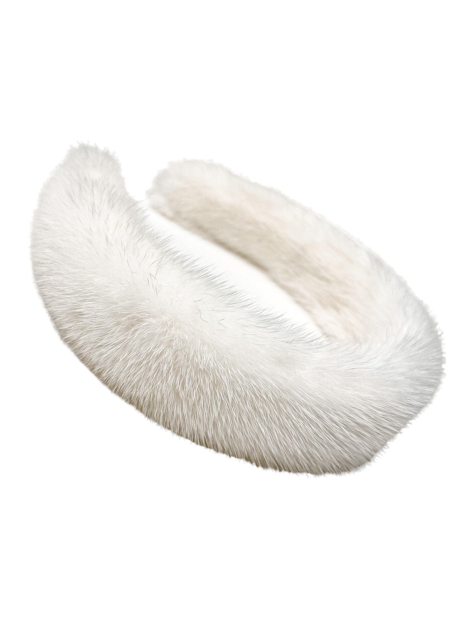 Luxurious Gorgeous Real Mink Fur Hair Band – White Color
Beautiful • Soft • New White Real Mink Fur Headband,natural Minky Hairband for  main image 2