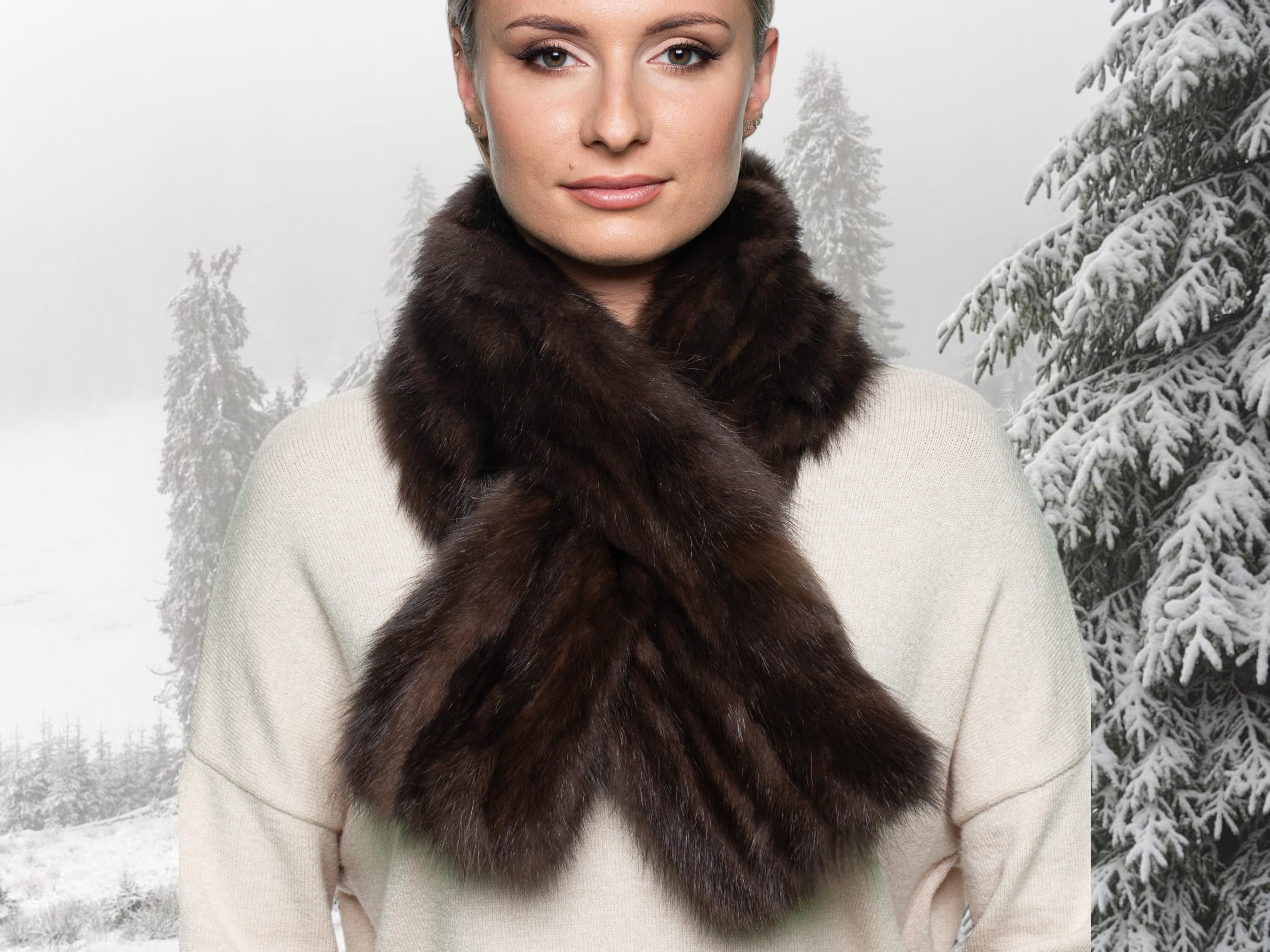 Russian Sable Scarf - Etsy