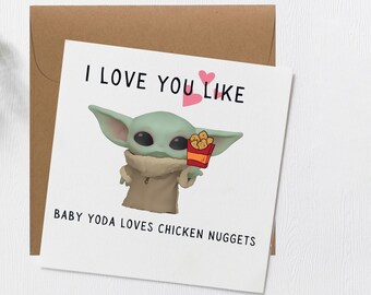 I Love Baby Yoda Etsy I Love Baby Yoda Etsy