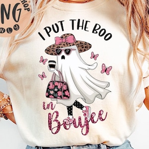 I Put The Boo In Boujee PNG, Cute Ghost Halloween PNG, Girly Halloween PNG, Spooky Vibes Png, Halloween Mama Png, Halloween Sublimation