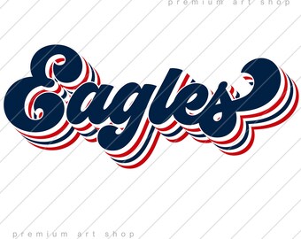 Clipart Rebels Sublimation Design Download Rebels PNG football Retro Vintage