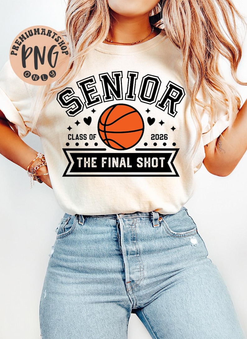 Senior Basketball Class of 2026 PNG - Sublimation Design (digital ...
