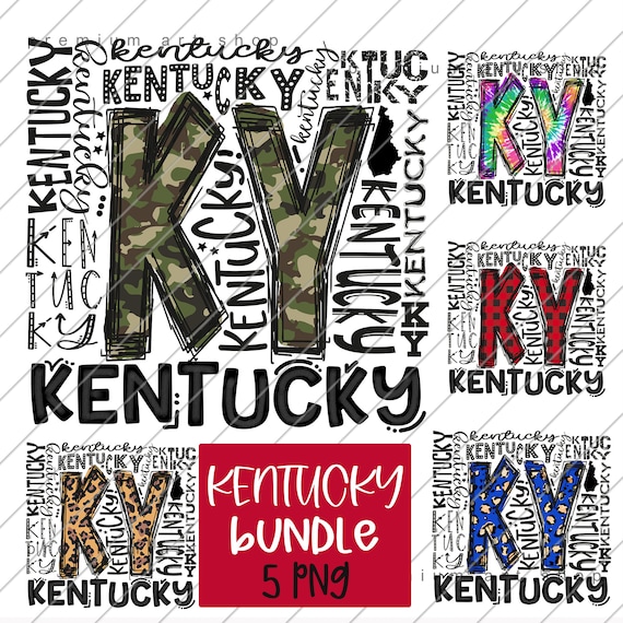 Kentucky PNG Kentucky Sublimation Design Download Kentucky Etsy UK