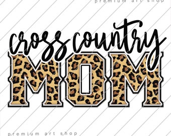 Cross Country Mom Sublimation Design Download Cross Country Mom PNG Mom Life