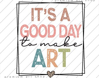 Funny Art Teacher PNG, Back To School Sublimation Design (Digital Download)