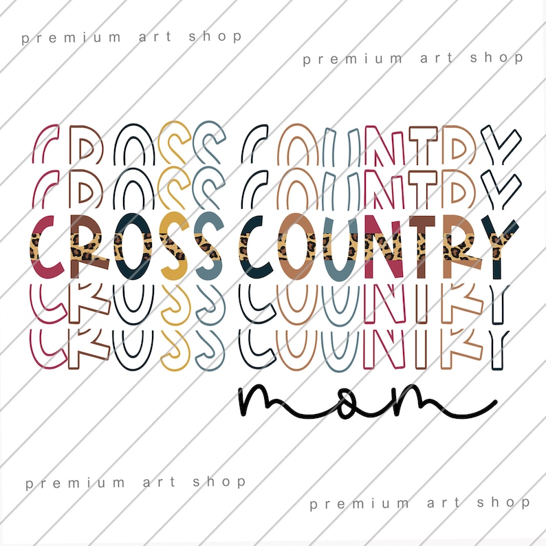 Cross Country Mom Sublimation Design Download Cross Country Mom PNG Mom Life