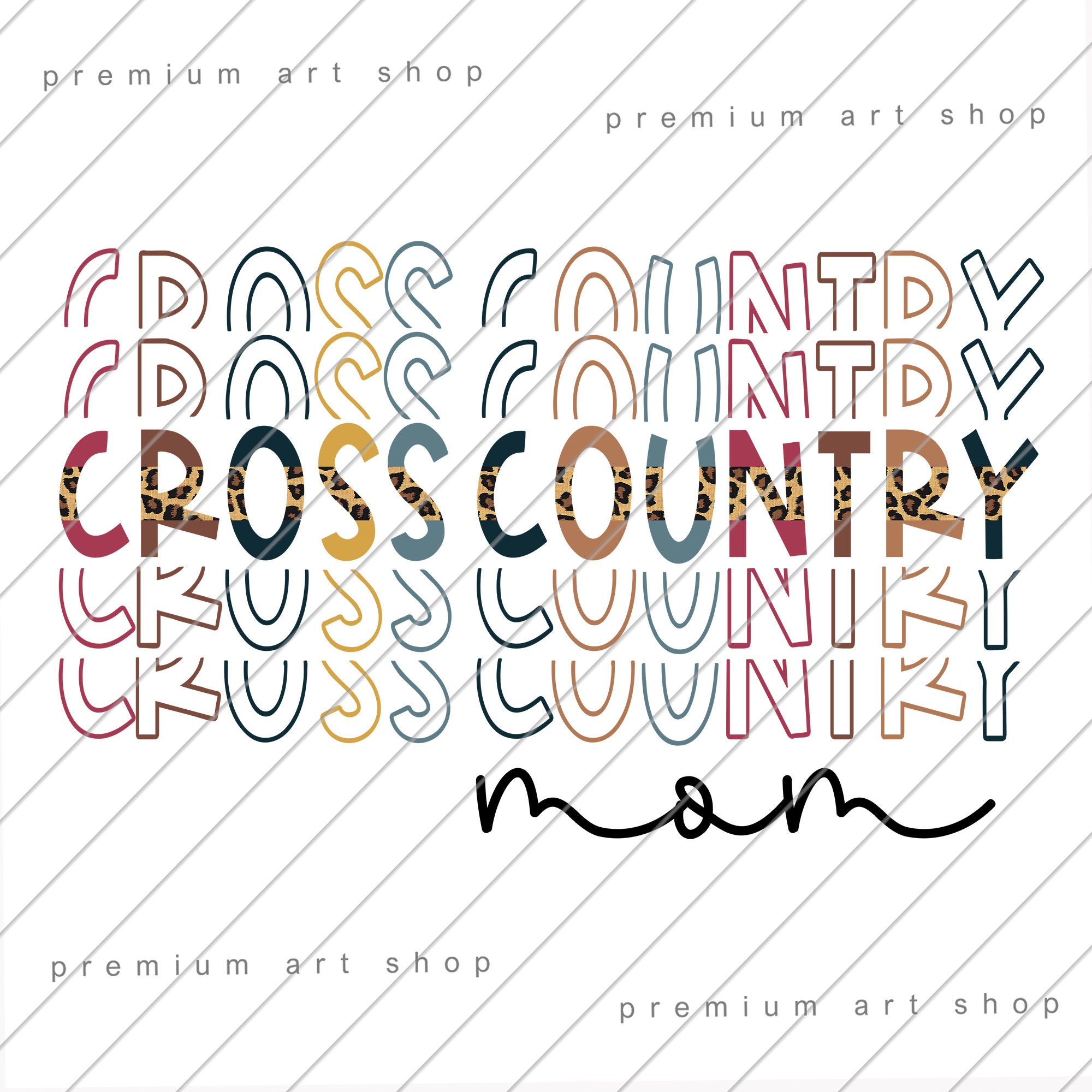 Cross Country Mom Sublimation Design Download Cross Country Mom PNG Mom Life
