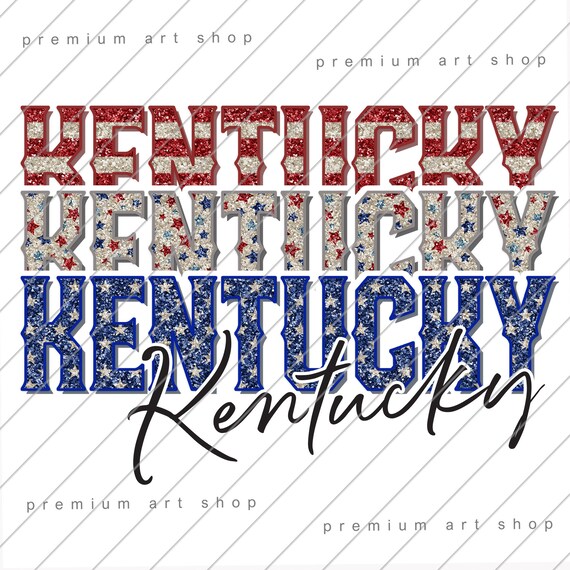 Kentucky 4th of July PNG Kentucky Independence Day Etsy