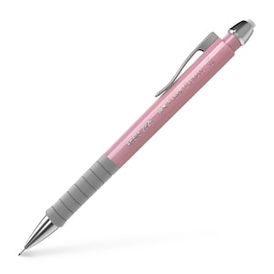 Faber Castell Apollo Mechanical Pencil 0.5mm – Rose Shadows Ergonomic Pencil for Writing, Sketching & Journaling