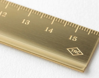 TRC Traveler's Company Brass Ruler