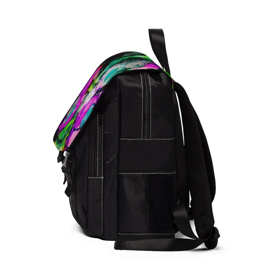 Vivid Spring Unisex Casual Shoulder Backpack