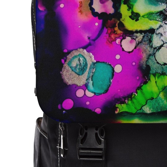 Vivid Spring Unisex Casual Shoulder Backpack