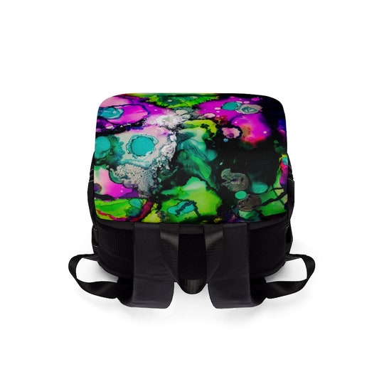 Vivid Spring Unisex Casual Shoulder Backpack