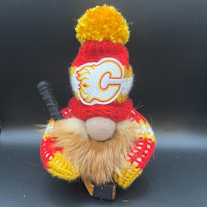 NHL Hockey Gnome - Calgary Flames