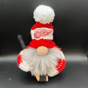 NHL Hockey Gnome - Detroit Red Wings