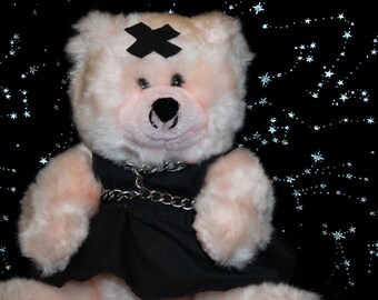 goth teddy bear