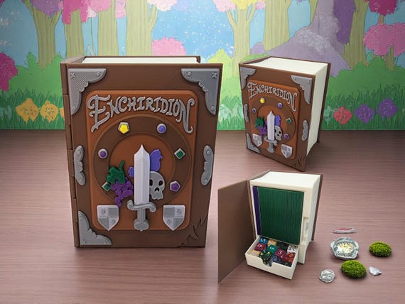 MTG Enchiridion Deck Box | EDH | Commander | Adventure Time | Magic the  Gathering | Lorcana | Yugioh | One Piece | Snoo3d - Etsy Israel