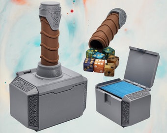 MTG Mjollnir Hammer Deck box for EDH / Commander | Magic the Gathering | Mjolnir | Snoo3d