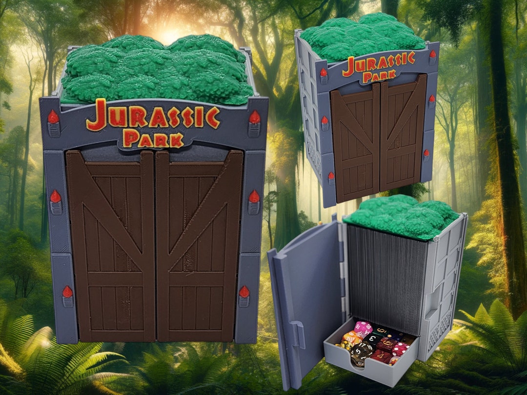 MTG Jurrassic Park Deck Box for EDH | Commander | Magic the