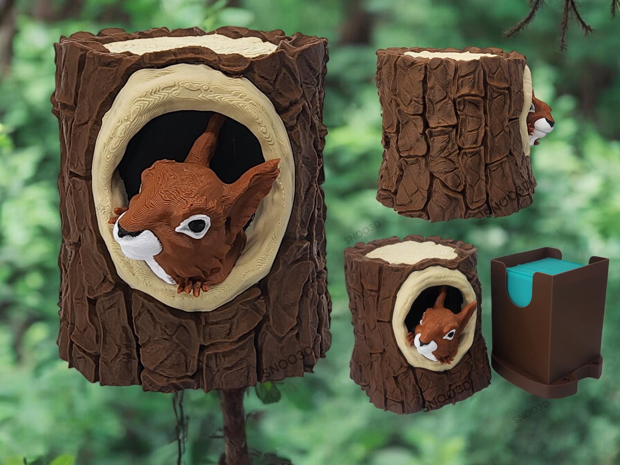 MTG Bloomburrow Squirrel Deck Box for EDH | Commander