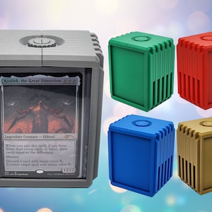 MTG Showcase Vault Deck box for EDH | Commander | Magic the Gathering | Snoo3d