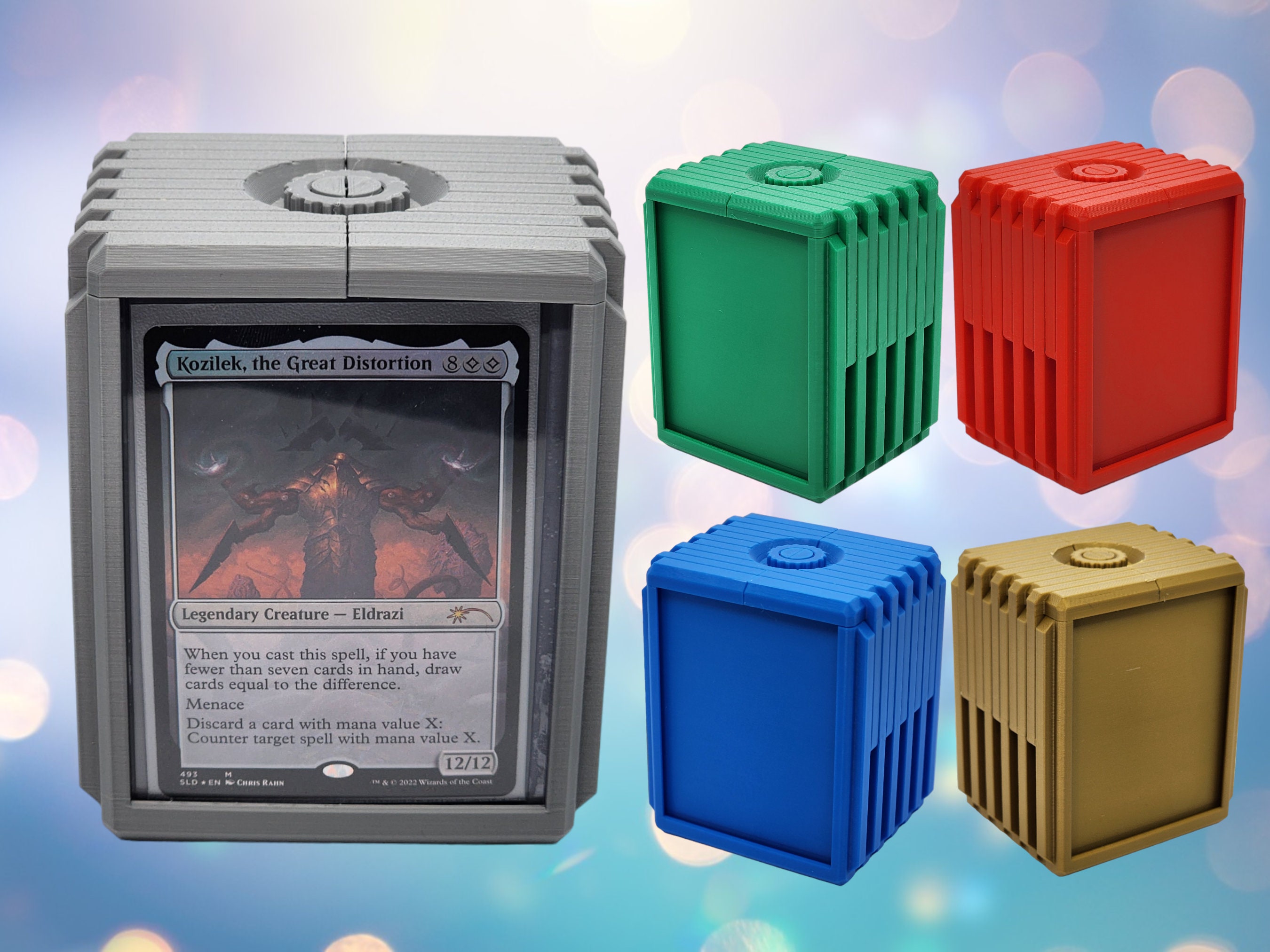 MTG Showcase Vault Deck Box for EDH | Commander | Magic the