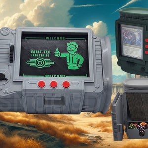 Fallout Pipboy Deck box 100 + kart | MTG | EDH | Commander | Magic the Gathering | Snoo3d