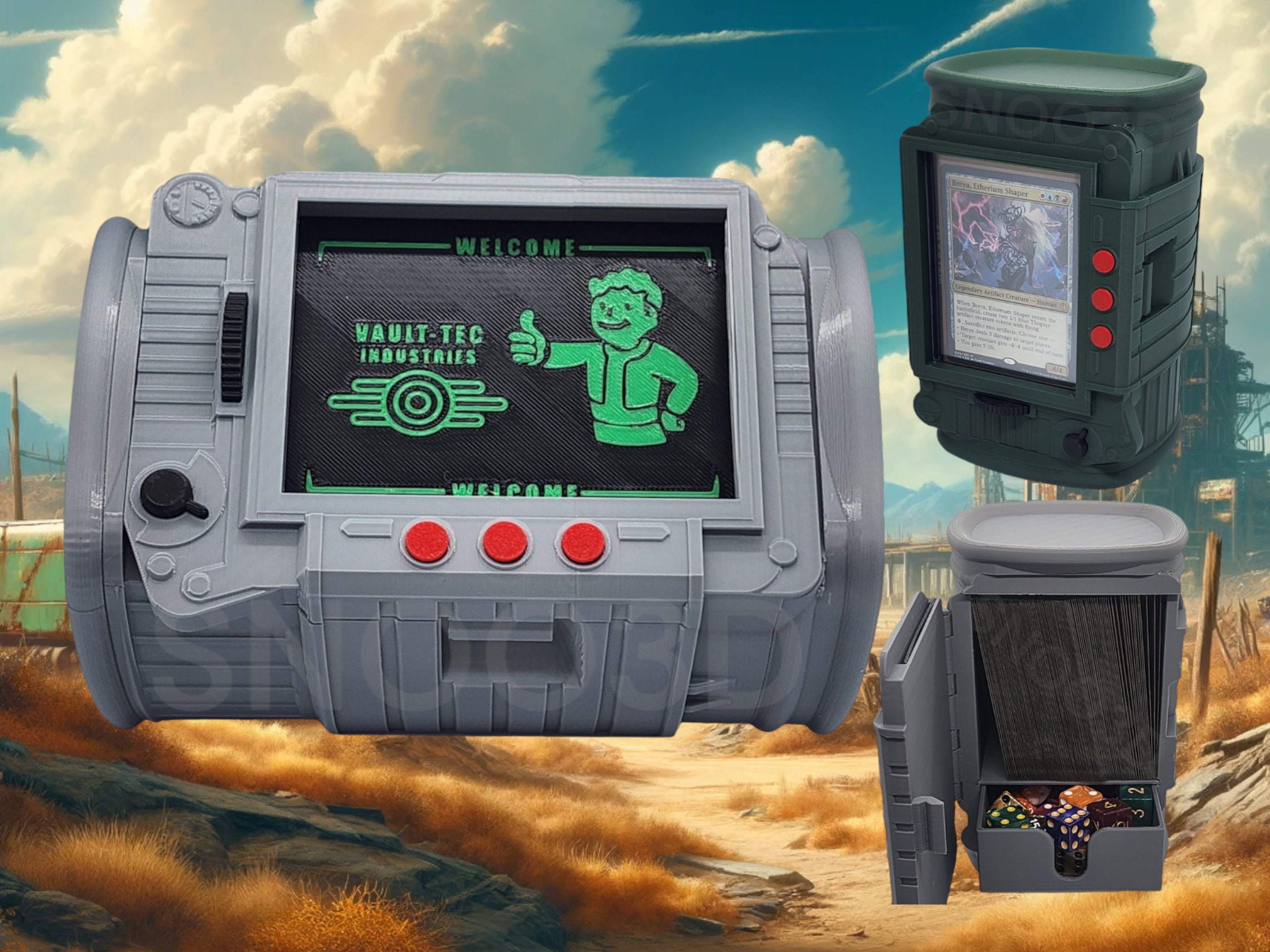 MTG ピップボーイ3000 Fallout 日 4枚セット MTG ピップボーイ3000