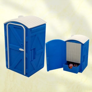 MTG Porta-Potty Deck box for EDH / Commander | Magic the Gathering | Dice Box | Snoo3d