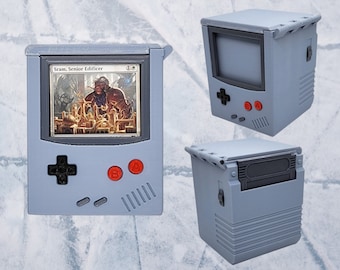 MTG GameBoy Deck box for EDH / Commander | Classic | Magic the Gathering | GBA | Snoo3d