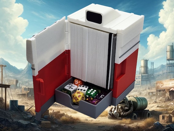 MTG Fallout Nuka Cola Vending Machine Deck Box for EDH | Commander