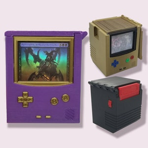 MTG GameBoy Deck Box für EDH /Commander | Magic the Gathering | GBA | Snoo3d