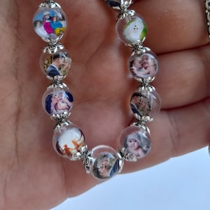 Personalisiertes Foto Tasbih, Name Foto Geschenk