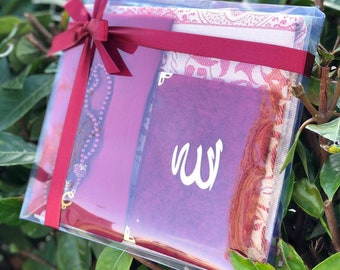 Gift Hijab, Prayer Rug, Yasin, Tesbih Set