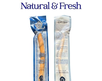 Natural Miswak Stick – Organic Herbal Teeth Cleaning Twig – Chewing Stick for Oral Care – Fresh Miswak – Eco Friendly Toothbrush
