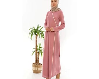 Einteiliges Frauen-Gebets-Kleid, Frauen Abaya, Frauen-Burka, muslimisches Gebets-Kleid, Khimar Niqab, Geschenke für sie, Hijab-Gebets-Kleid